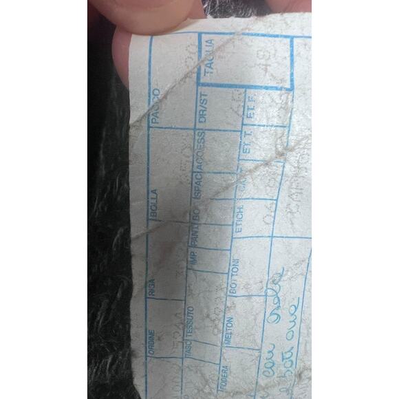 VTG Neiman Marcus Coat Mens Size 48 Wool Herringbone Italian Made Overcoat 90s - Picture 9 of 15